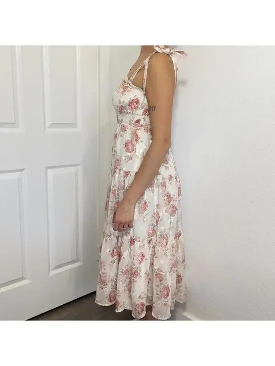 Floral Midi Dress - Picture 3 of 5